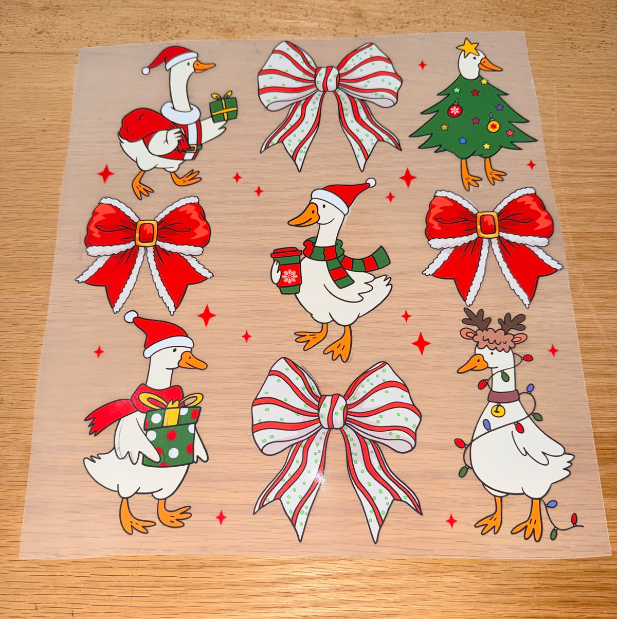 Goose and Bow Christmas