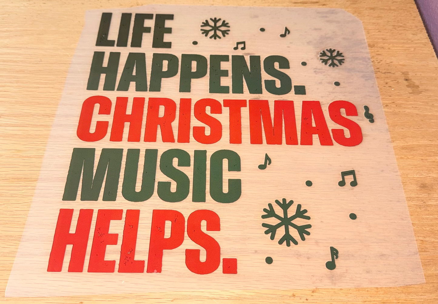 Life Happens Christmas Music Helps