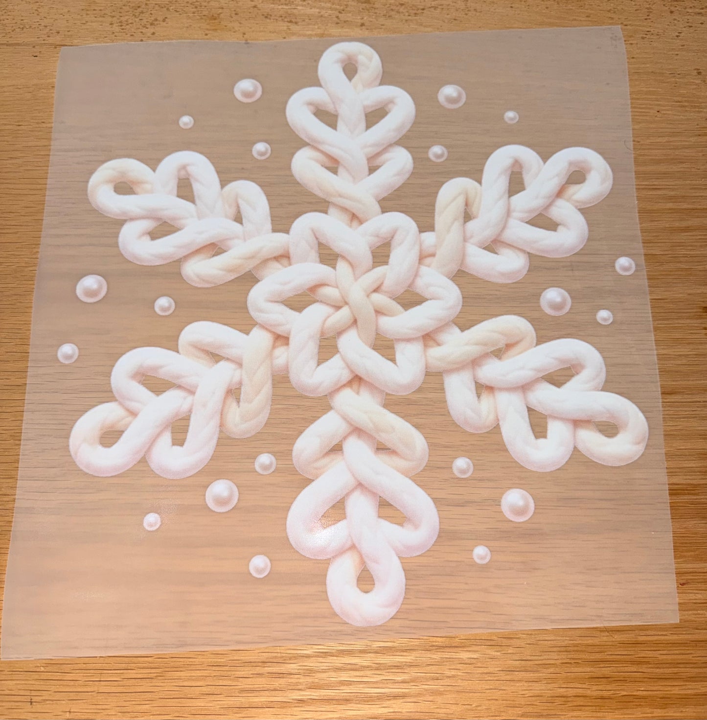 Yarn Snowflake