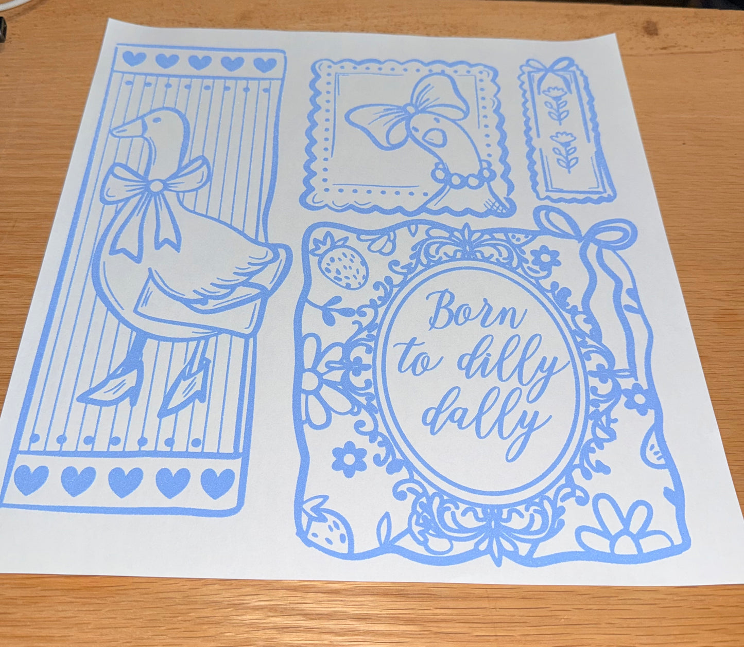 Born to dilly dally