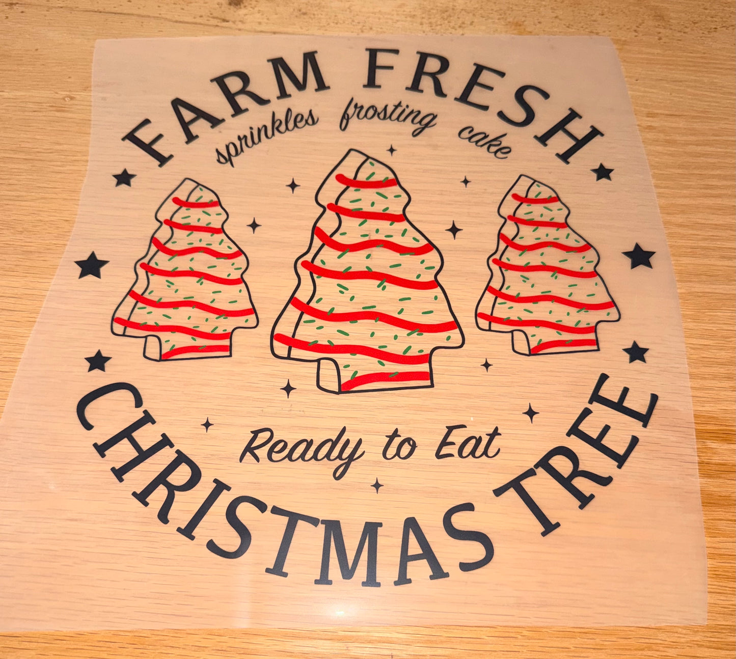 Farm Fresh Christmas tree cakes