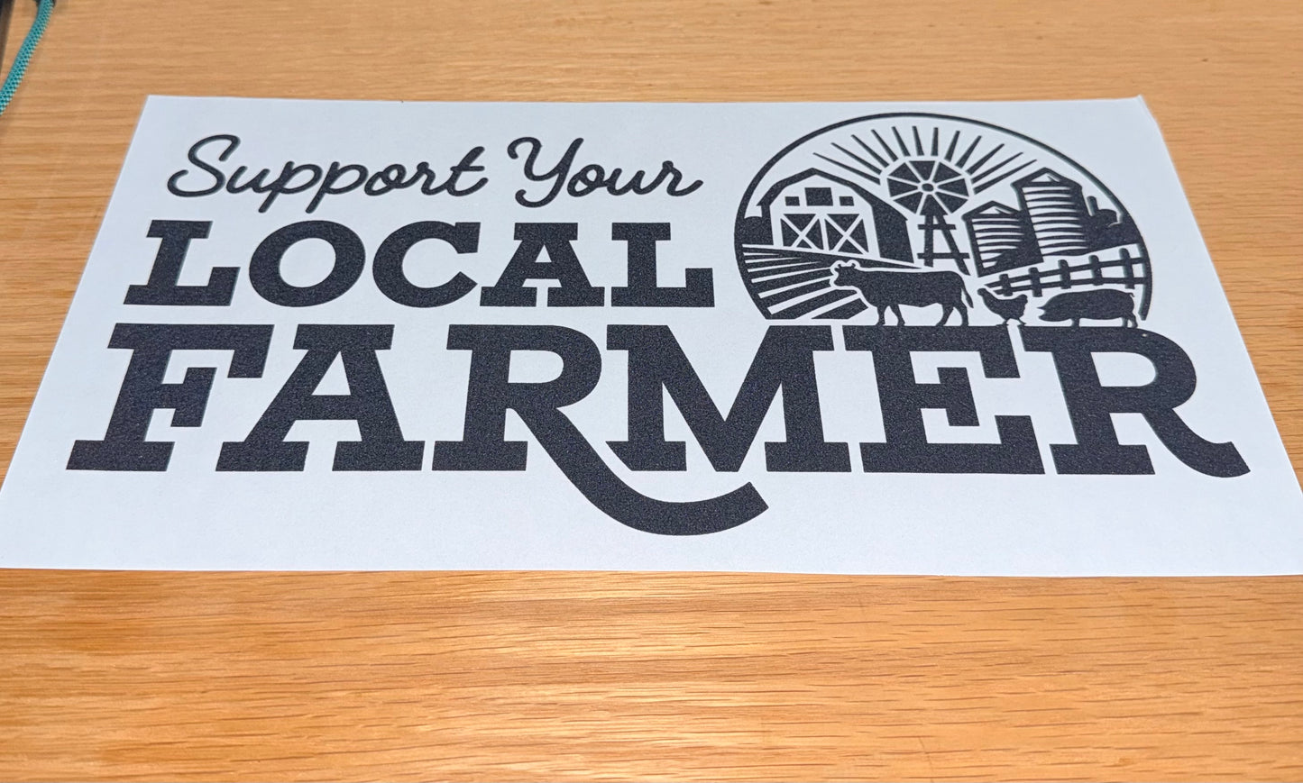 Support your local farmer