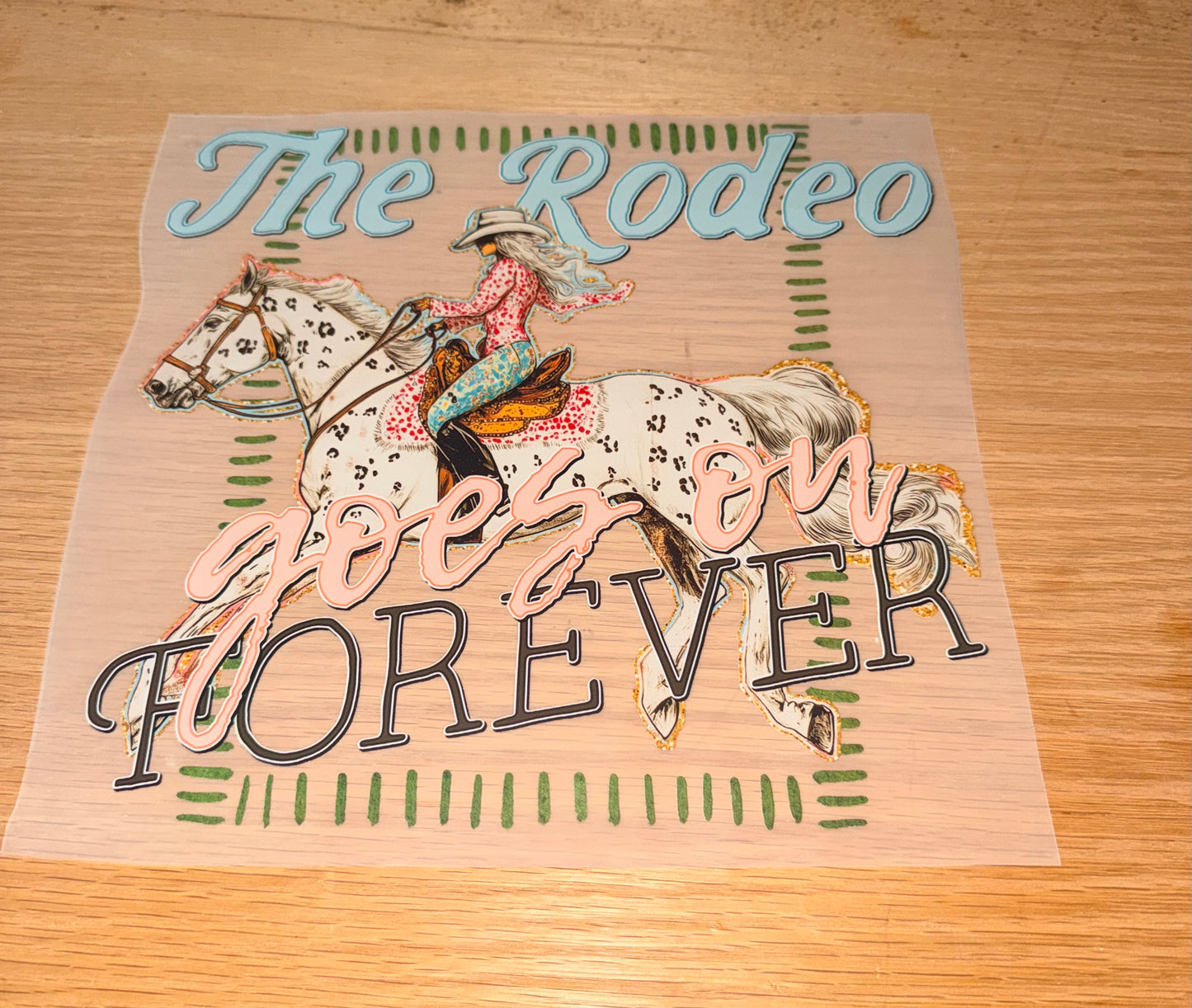 The rodeo goes on forever