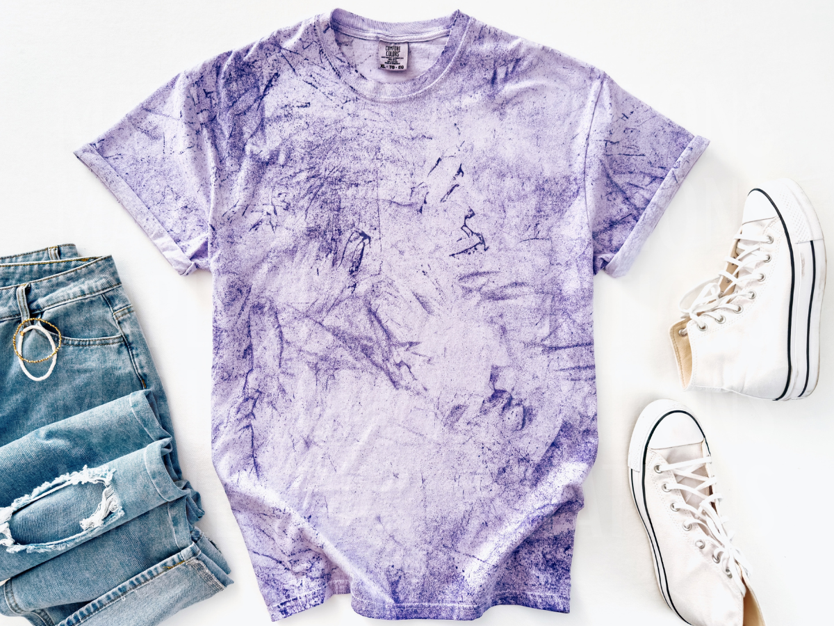 Amethyst Color Blast Comfort Colors Tee