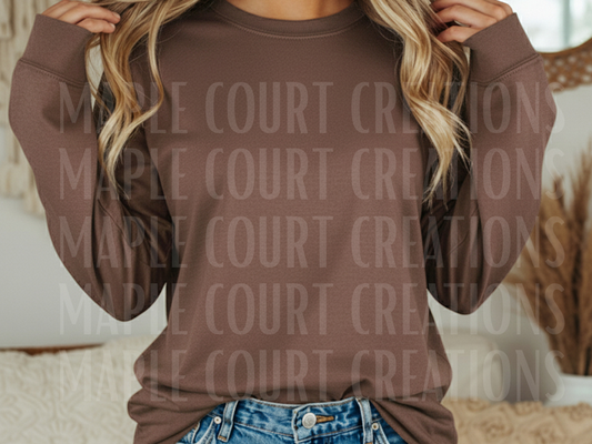 Espresso Comfort Colors Long Sleeve