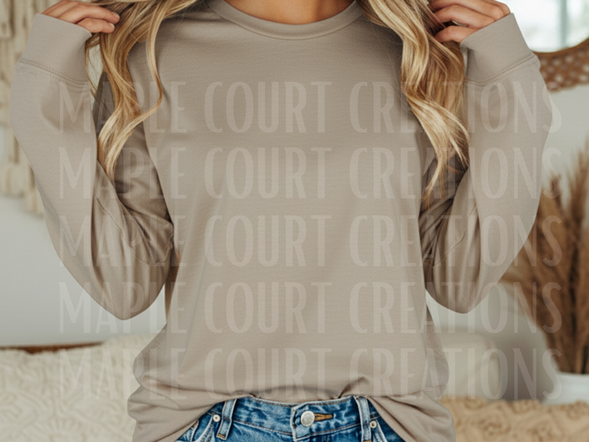 Sandstone Comfort Colors Long Sleeve