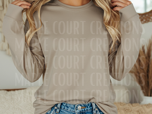 Sandstone Comfort Colors Long Sleeve