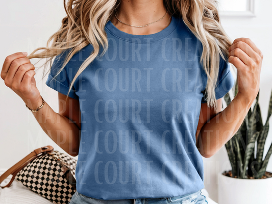 Blue Jean Comfort Colors Tee