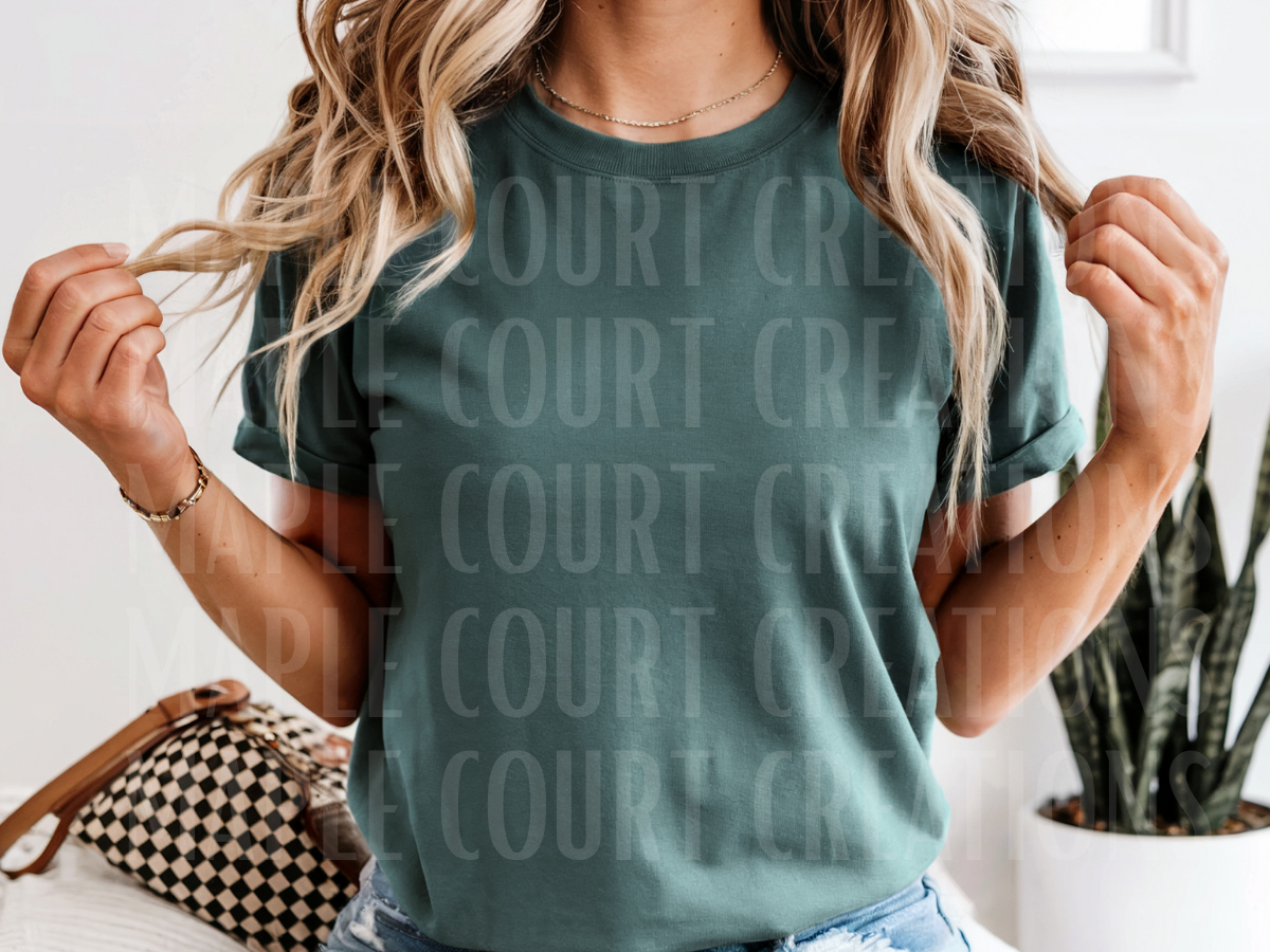 Blue Spruce Comfort Colors Tee