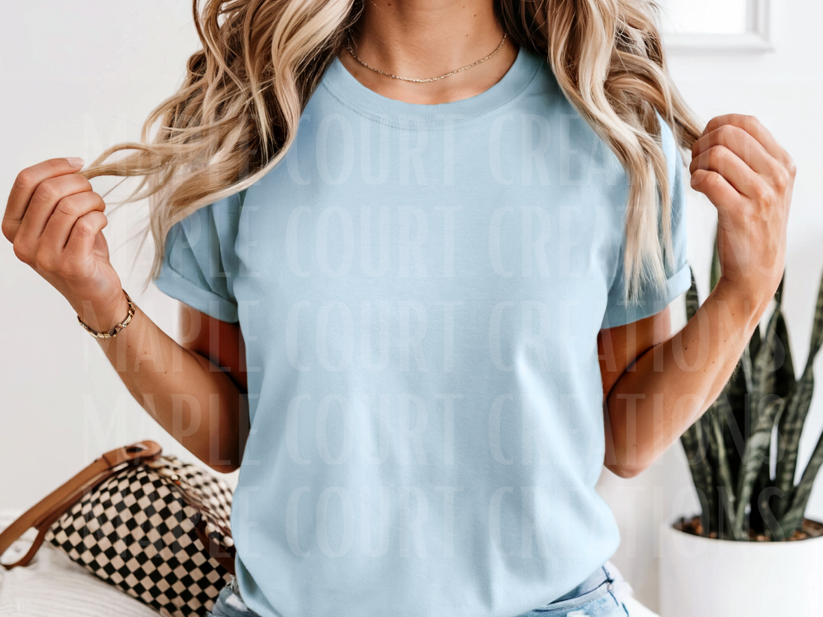 Chambray Comfort Colors Tee