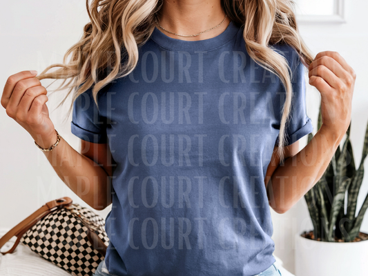 China Blue Comfort Colors Tee