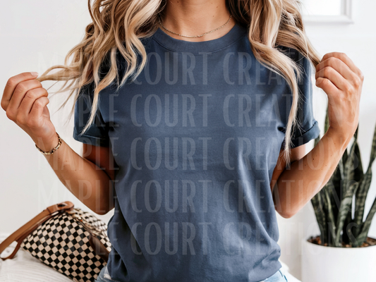 Denim Comfort Colors Tee