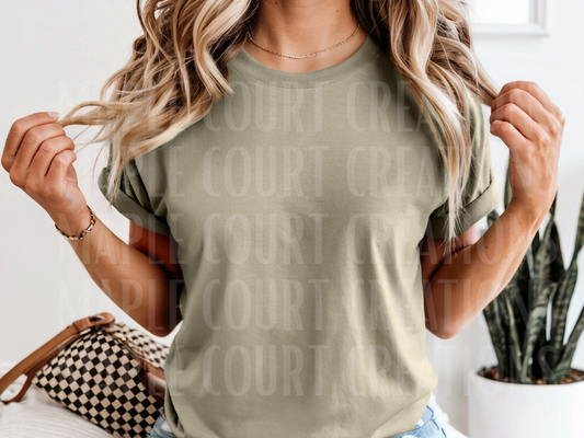 Khaki Comfort Colors Tee