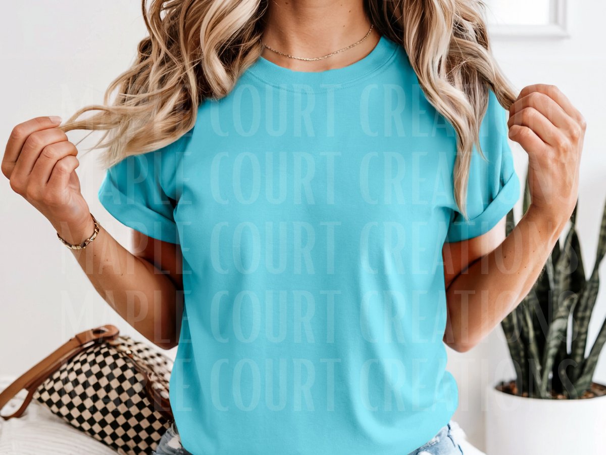 Lagoon Blue Comfort Colors Tee