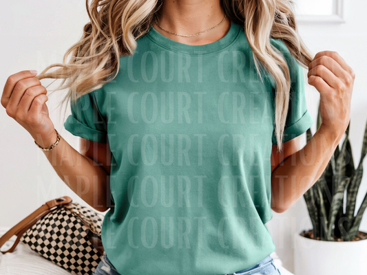 Light Green Comfort Colors Tee