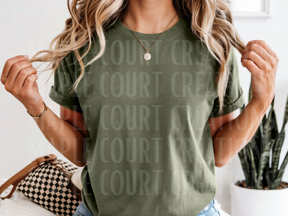Sage Comfort Colors Tee