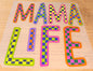 Checkered Mama Life Print