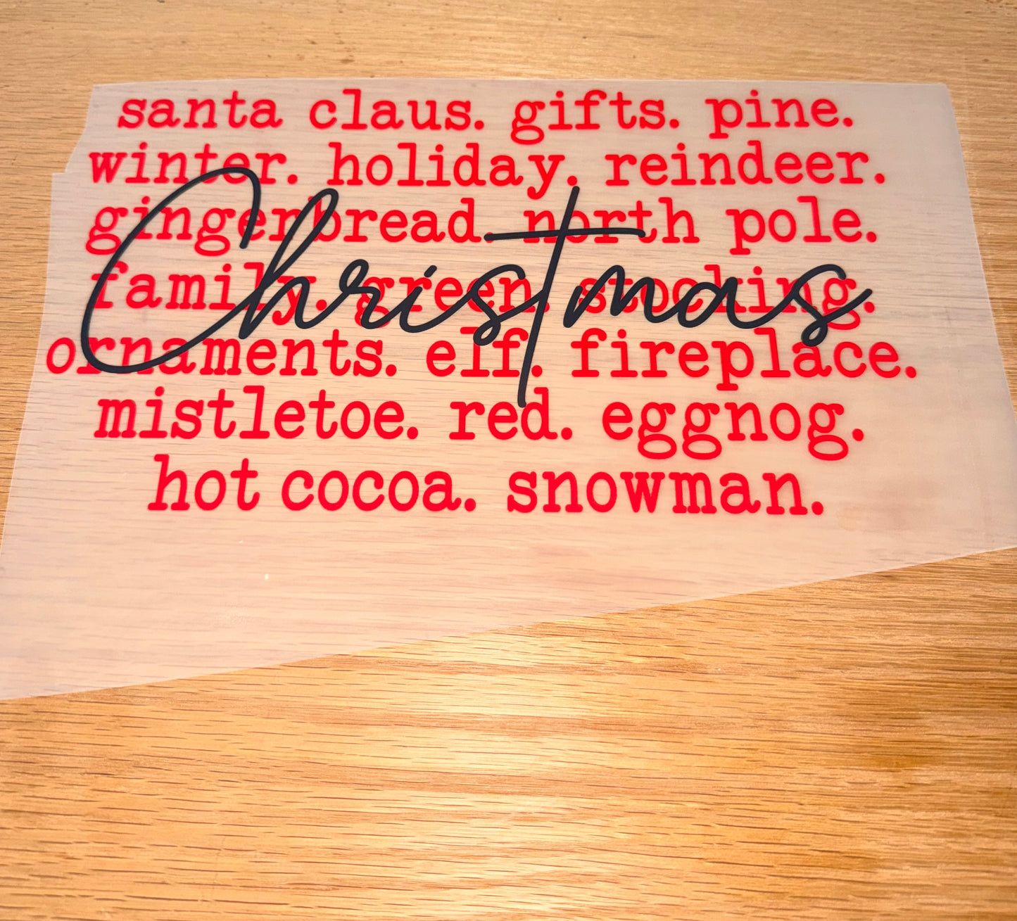 Christmas Words