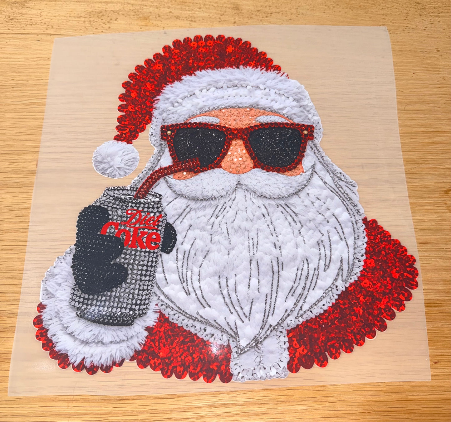Diet Coke Santa