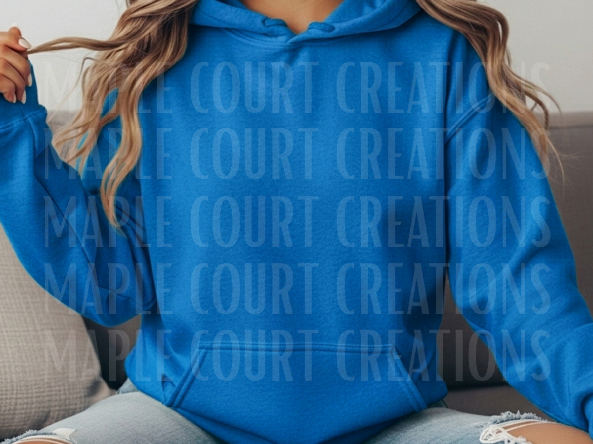 Antique Sapphire Gildan Hoodie