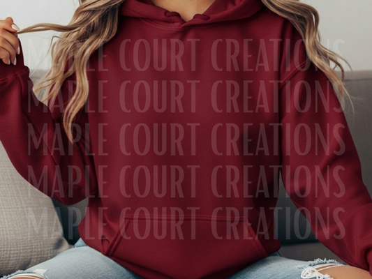 Garnet Gildan Hoodie