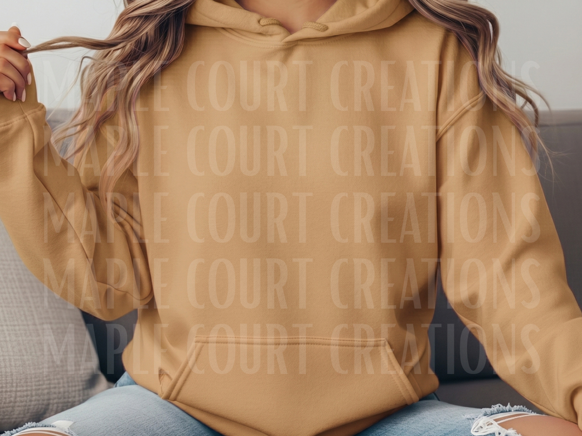 Old Gold Gildan Hoodie