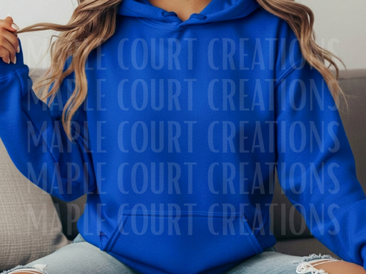 Royal Gildan Hoodie