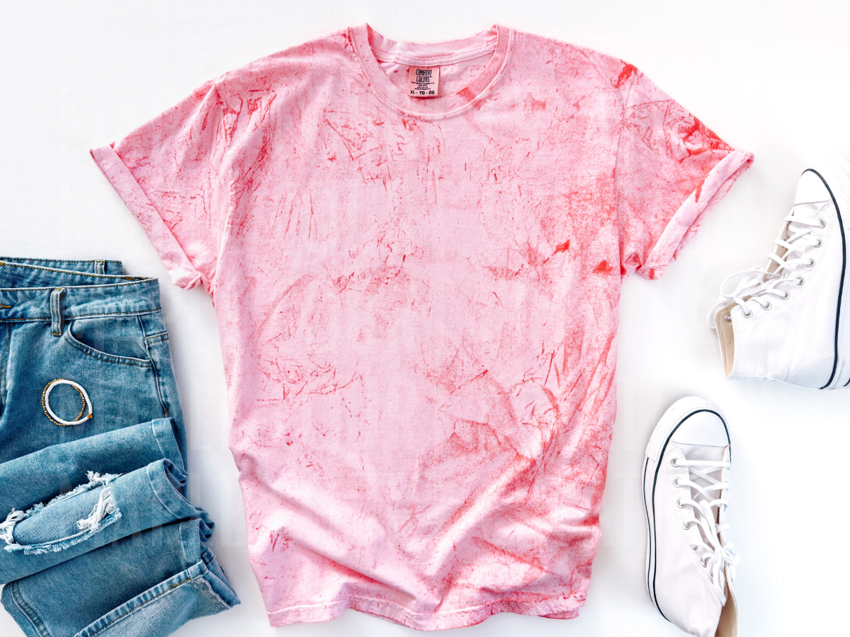 Hibiscus Color Blast Comfort Colors Tee