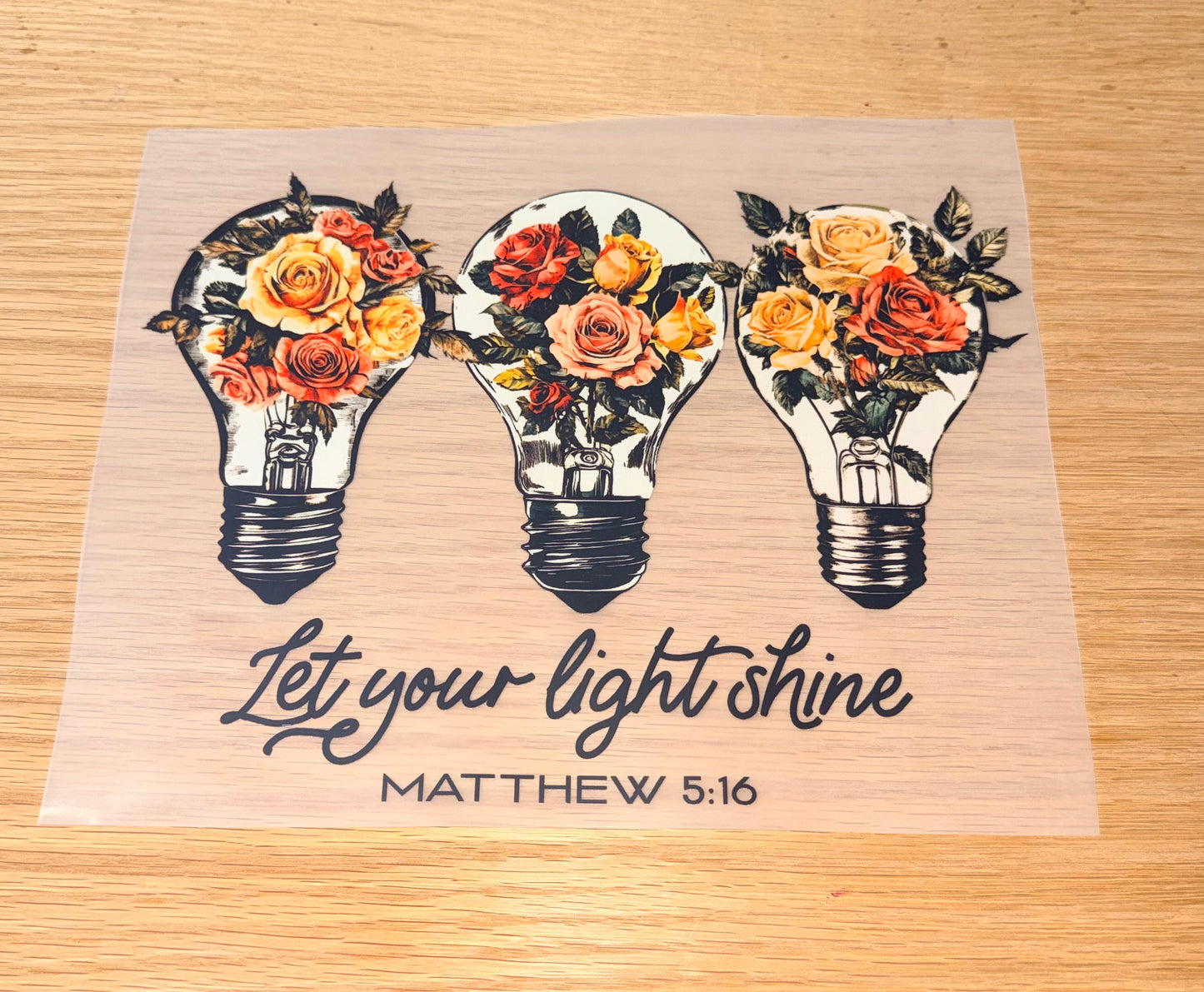 Let Your Light Shine