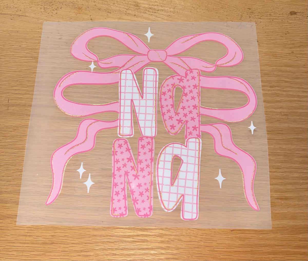 Nana Pink Bow