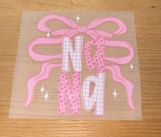 Nana Pink Bow