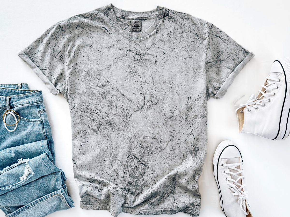 Smoke Color Blast Comfort Colors Tee