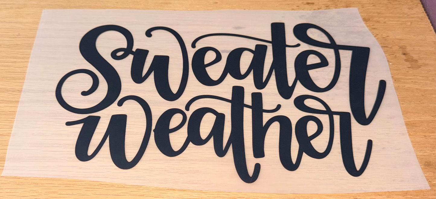 Sweater Weather