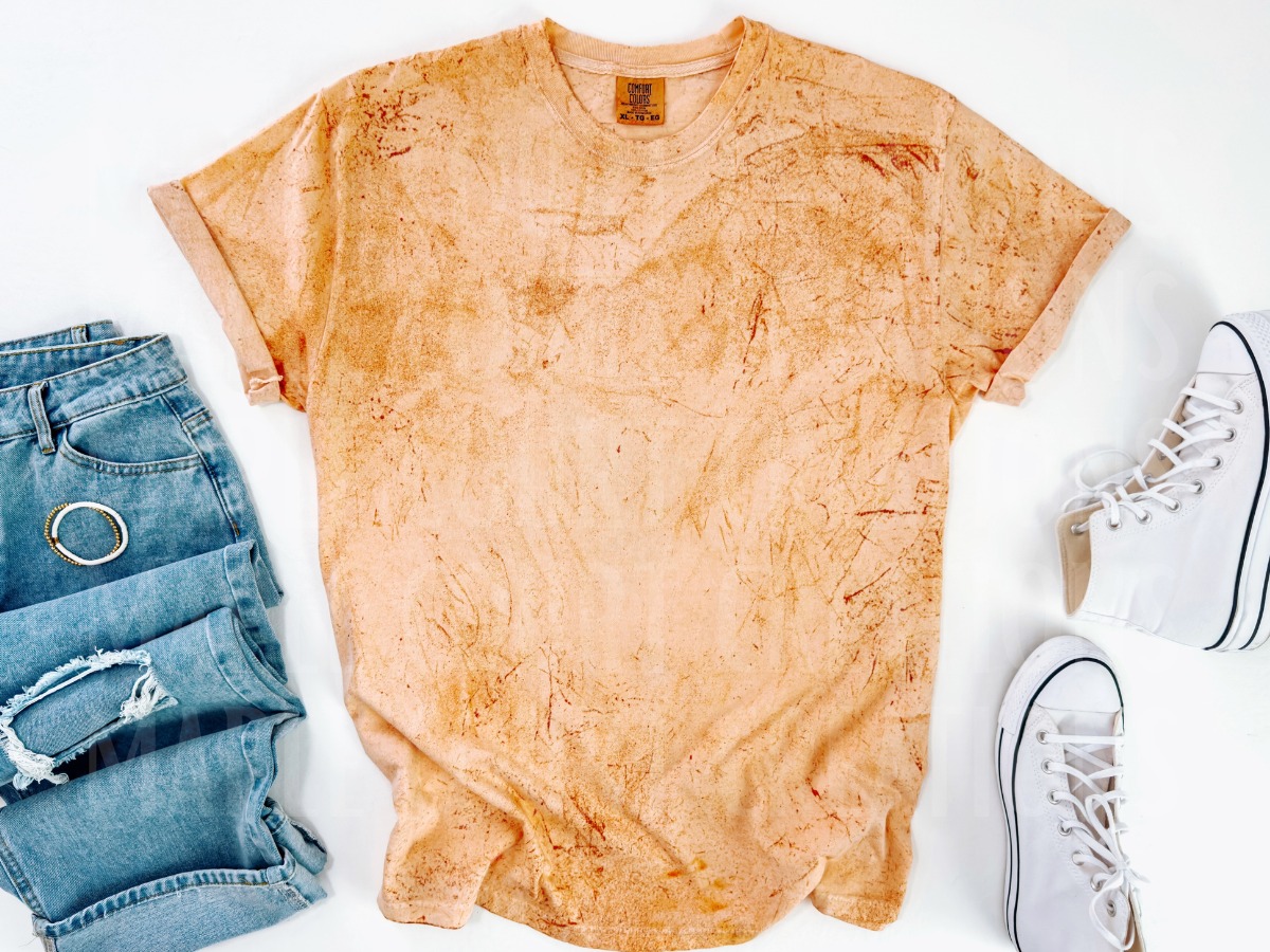 Umber Color Blast Comfort Colors Tee