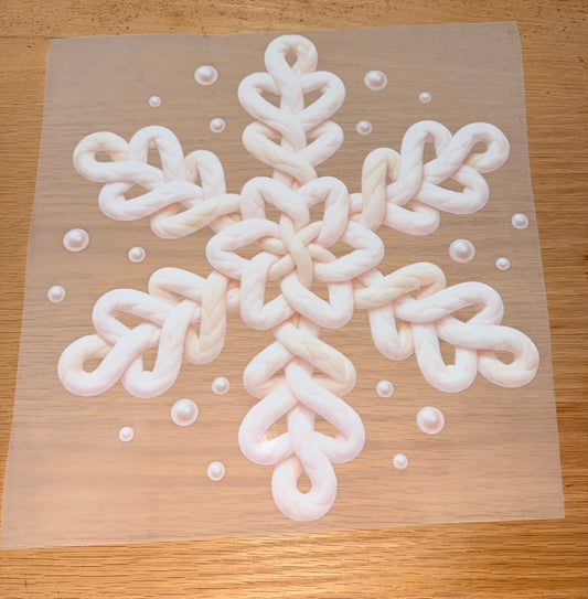 Yarn Snowflake