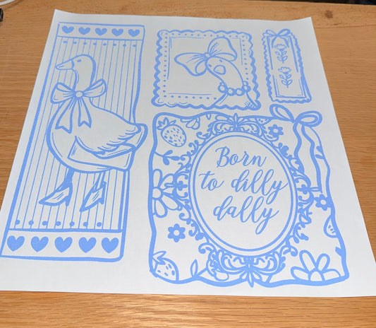 Born to dilly dally