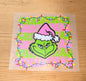 Christmas Grinch Pink
