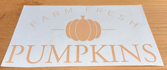 Farm Fresh Pumpkins