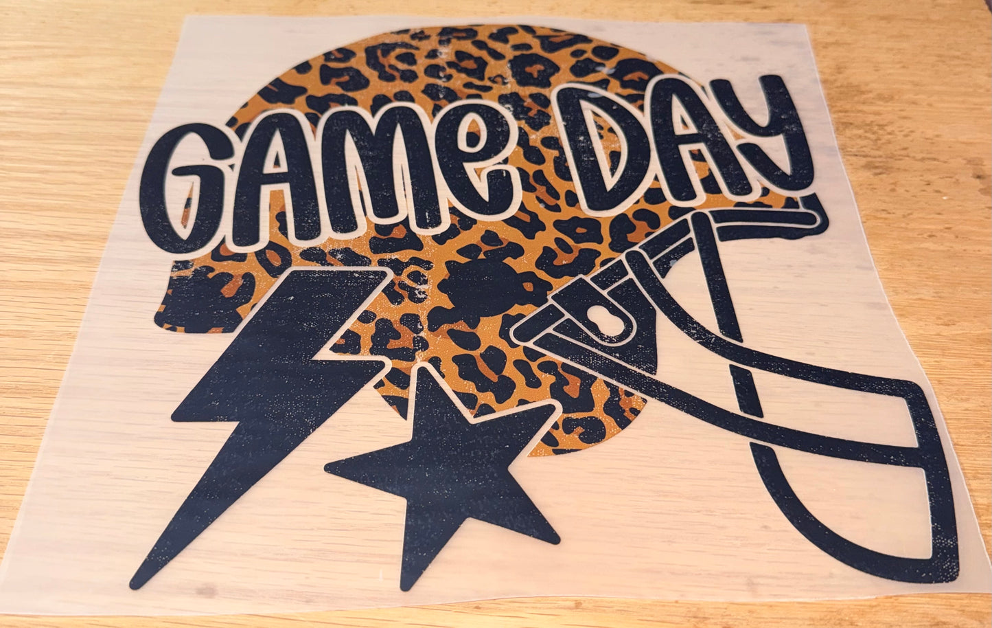 Game Day Helmet Print
