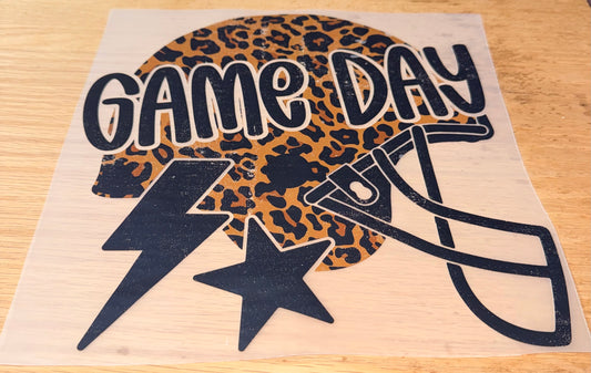 Game Day Helmet Print