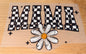 Mama Checkered with Daisy Print