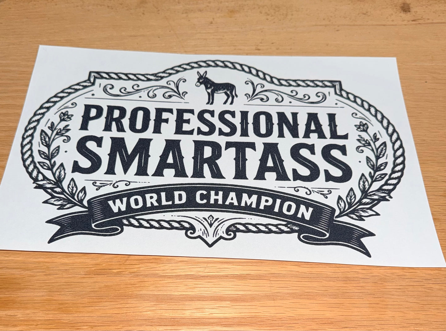 Professional Smartass