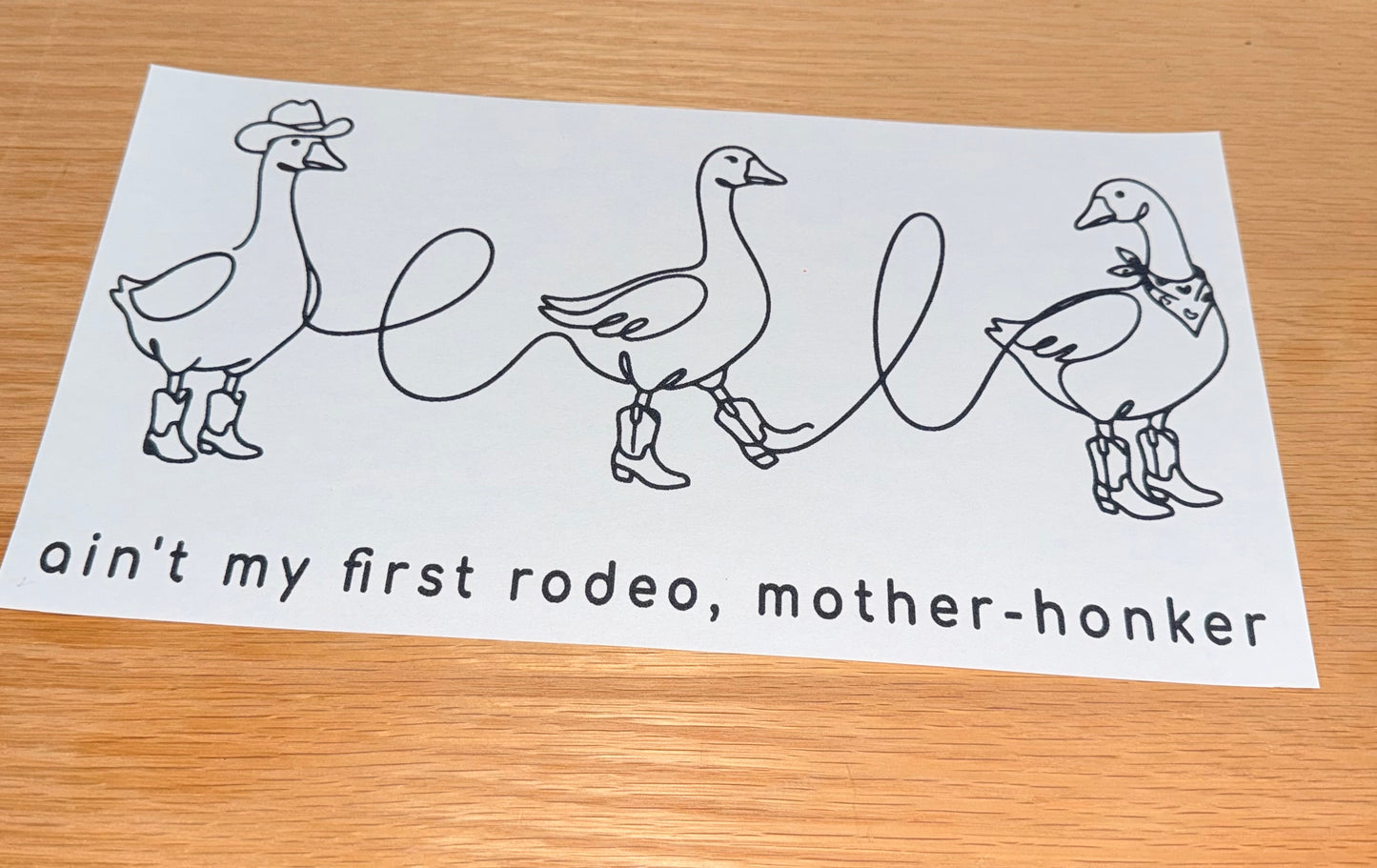 Rodeo Goose