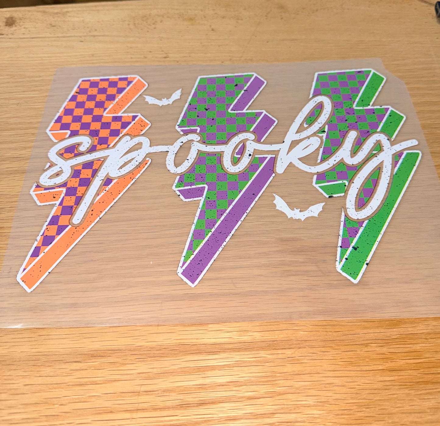 Spooky Lightening Bolts