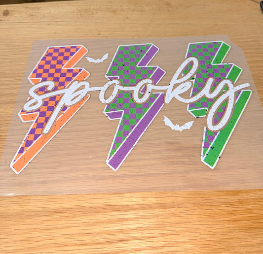 Spooky Lightening Bolts