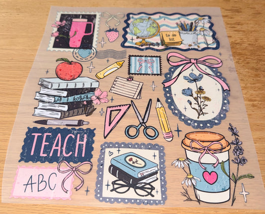 Teach Collage Print