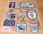 Teach Collage Print